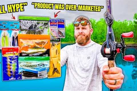 Fishing w/ the MOST OVERRATED Lures of ALL TIME!! (Ultimate Slam)