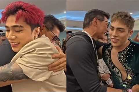 SB19 Hugs Sir Gary V, A Heartwarming Moment on Day 2 SaW Tour PH Arena