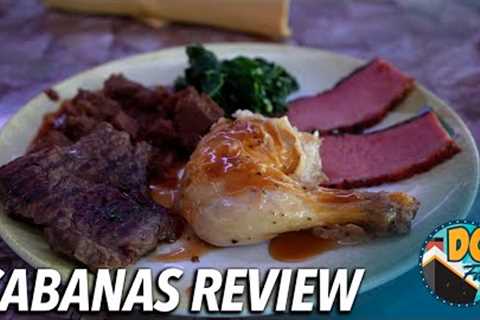 Cabanas Dining Review on The Disney Fantasy - Pete is very surprised!