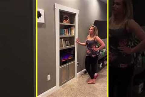 Cool Underground bunker man cave #Shorts