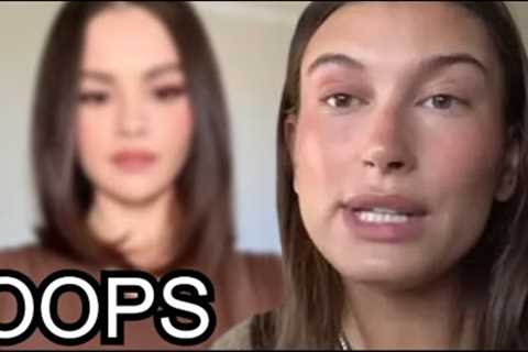 Selena Gomez Throws MAJOR SHADE At Hailey Bieber in DELETED New POST!!?!?! (fans are SHOCKED)