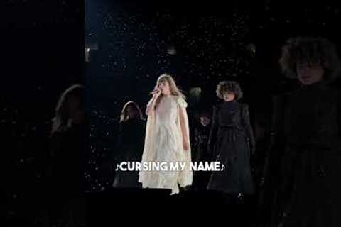 Taylor Swift accidentally proving she doesn't lip sync during The Eras Tour 🎤🤧