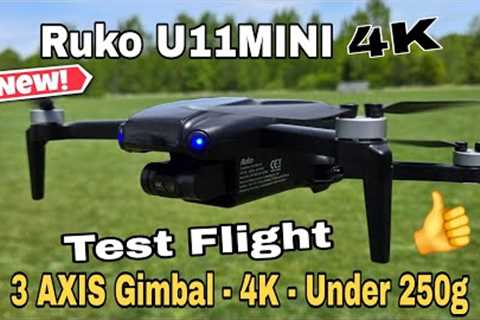 Ruko U11Mini 4K Drone - Test Flight (3 Axis Gimbal, 4K Camera)
