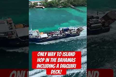 Boat Island Hopping in the Bahamas! #bahamas