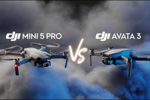 DJI Mini 5 Pro vs DJI Avata 3 - Best 2025 Drone for Creators?