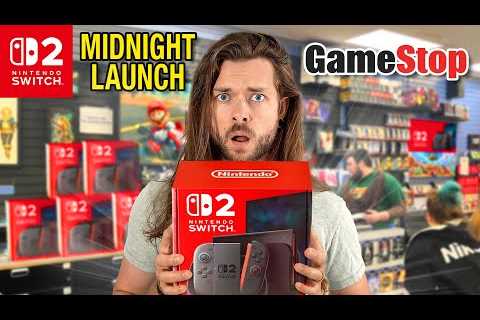 The Nintendo Switch 2 MIDNIGHT RELEASE *LIVE*