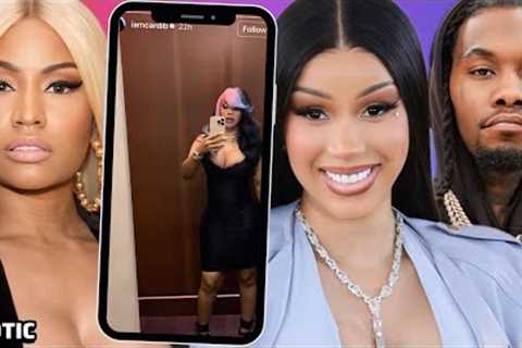 😱Cardi Raps Nicki Minaj Flawless Remix on IG⁉️Nicki stuns for Vogue!Akademiks Drags Cardi &..