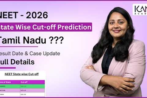 💥 NEET 2025 Cut-off - KANA analysis on expected NEET(UG) 2025 State wise cutoff-TN on top 2