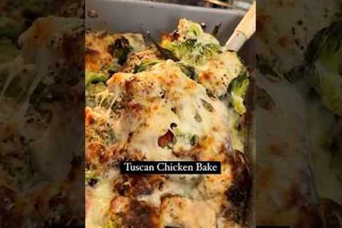 Tuscan Chicken Bake 🥰 (Low Carb + High Protein!) #ChosenPartner