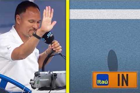 Top 10 Horrendous Umpire Mistakes In Tennis ● When Refs Can't See