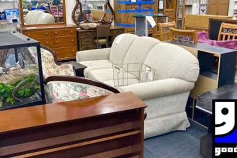 GOODWILL SHOP WITH ME FURNITURE CHAIRS HOME DECOR KITCHENWARE ELECTRONICS SHOPPING STORE WALKTHROUGH