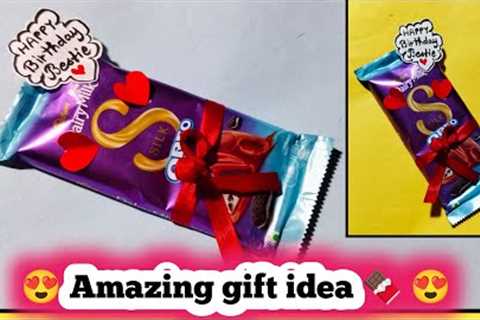 Chocolate Gift Idea 😍 | Best Birthday Gift 🎁 | Happy Birthday Gift | Surprise Box | Card Making..