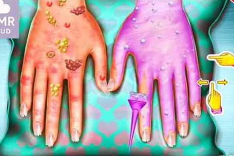 Hand Care and Skin Care Video | Manicure Video | Makeup Games | ASMR Videos