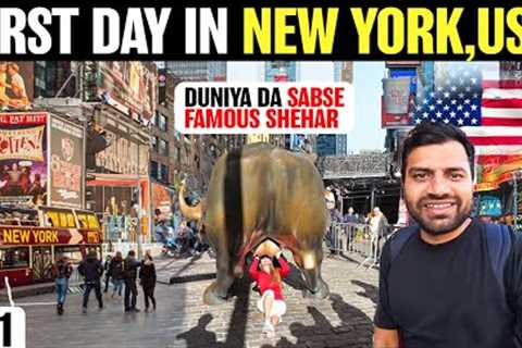 FIRST TIME in NEW YORK, AMERICA USA 🇺🇸🇺🇸