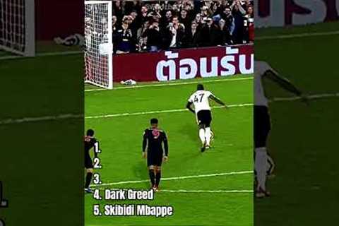 Top 5 Selfish Moments In Football