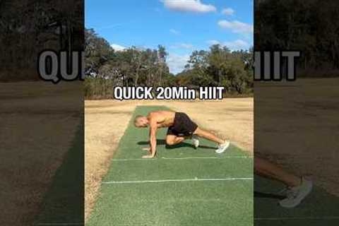 🔥20-Min Bodyweight HIIT Workout for Fat Loss / No Equipment Needed!