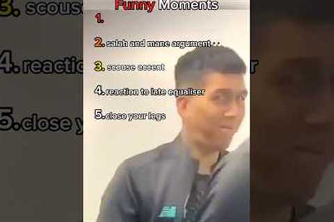 Top 5 Firmino Funny Moments 🇧🇷 #funny #firmino #lfc #liverpool #top5 #football