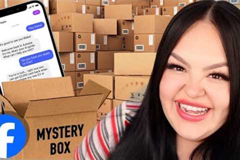 I BOUGHT FACEBOOK MARKETPLACE MYSTERY BOXES