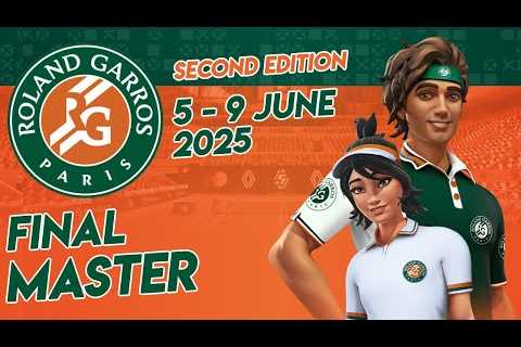 Tennis Clash Second Edition of 2025 Roland Garros Tournament Master Final Round [June 2025]