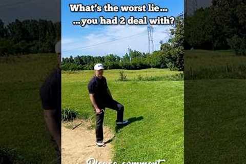 Play the ball as it lies #golf #golfing #golfshot #golfvideo