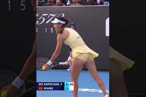 Wind BLOWS ball back over net! 🤯
