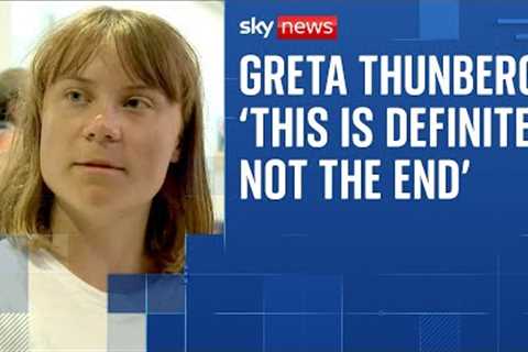 Greta Thunberg accuses Israel of kidnapping aid flotilla members