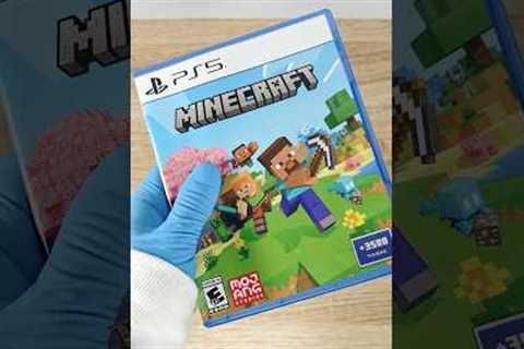 Minecraft PS5 Edition (Unboxing) #shorts #unboxing #ps5 #gaming
