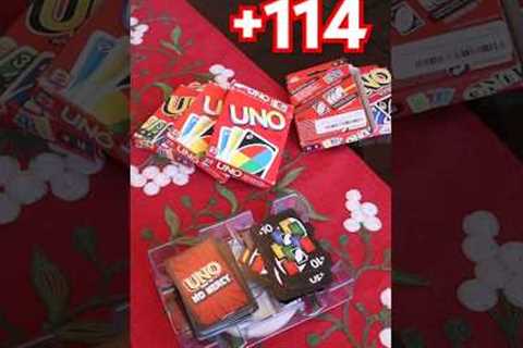 Uno NO MERCY +114 Stacking 3 Player Stockpile