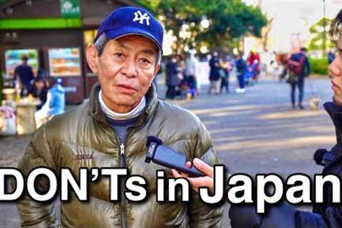 Things Foreigners Should NEVER Do  - Japanese Interview