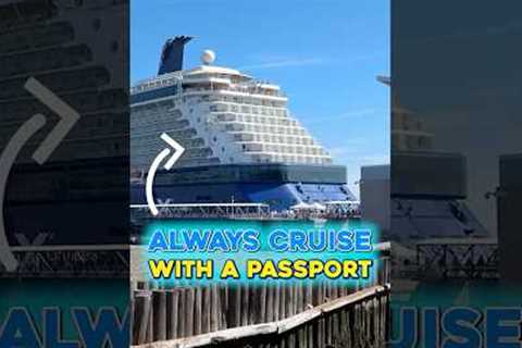 Should You Always Cruise With A Passport? #shorts #cruisetips