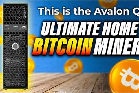 The BEST Miner for Mining BITCOIN at Home in 2025 | Canaan Avalon Q