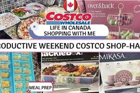 Productive Busy Weekend, Costco 🇨🇦 Shopping Grocery & Haul, Daily 🇨🇦 Real Lifestyle Daily..