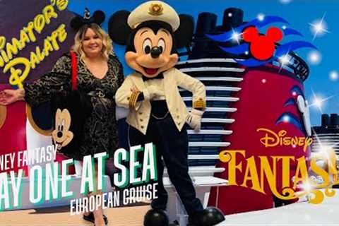 DISNEY FANTASY CRUISE🛳️Day at sea|Shopping onboard & Animators Palate Dinner|May 2025