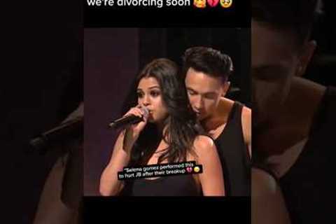 Selena Gomez fans kept believing Hailey & Justin Bieber would break up 💔😢 #justinbieber..