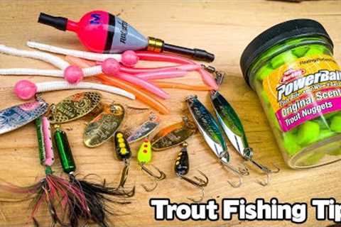 How To Set up & Fish For Trout, EVERYTHING You Need To Know!