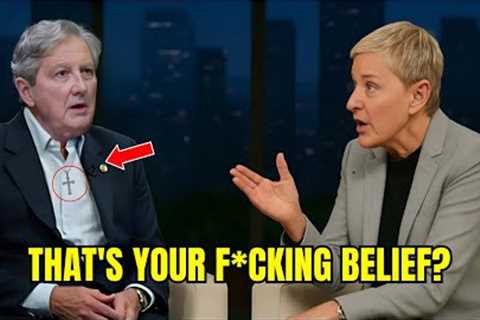 Ellen Mocked John Kennedy’s Faith on Live TV — His Response Left Her Speechless...