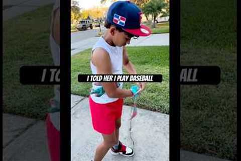 Baseball game! 🔥let’s go! #baseball #homerun #viralvideo #holyairball