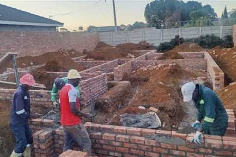Building a house in Zimbabwe🇿🇼 Part 1| From land acquisation to slab level(All costs)| ..