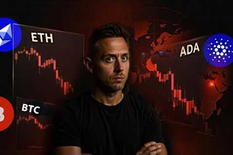 Crypto SLAMMED by Global Chaos: Bitcoin Drops, ETHEREUM &amp; CARDANO Hit Hard