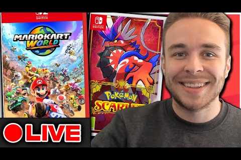 🔴LIVE | Nintendo Switch 2 Release Stream | Mario Kart World, Pokemon Scarlet & Violet + More!