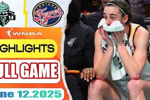 New York Liberty vs Indiana Fever  Full Game Highlights June 12, 2025 WNBA Season 2025