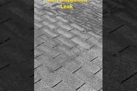 Emergency roof service temporary leak repair Maryland #roof #fyp #sales #roofinspection #shingles