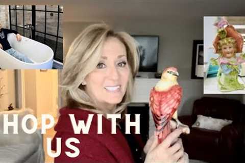 Near future HUSBAND &amp; WIFE Thrifting Reseller Team thrifts Goodwill | Blueprints!  | Thrift..