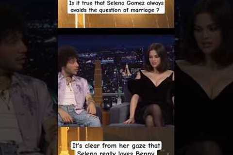 It's clear from her gaze that Selena really loves Benny.