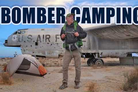 I Found 2 ABANDONED B-52 Bombers in the Desert | Mojave Desert Camp