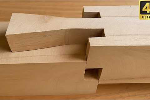 The Mystery of the Old Carpenter – Ancient Mortise and Tenon Technique