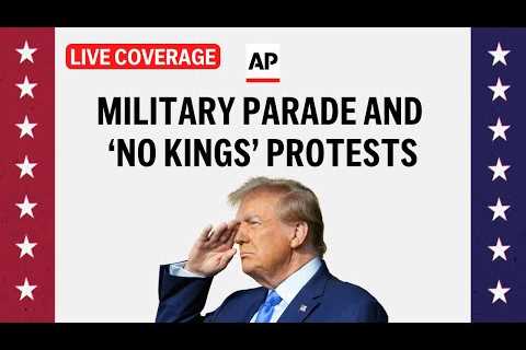 LIVE: Military parade in DC as ‘No Kings’ protests held against Trump