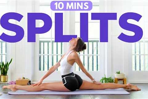10 Min Splits Stretching Routine - Yoga Stretches for Splits Flexibility