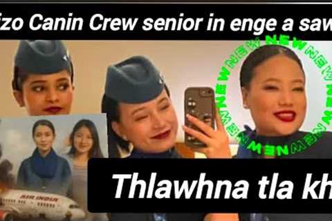 Mizo Cabin Crew Angelina in Thlawhna accident leh a behbâwm a rawn sawi ve na kha aw