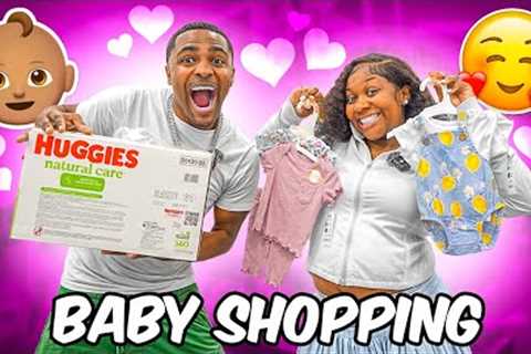 WE WENT BABY SHOPPING FOR OUR BABY GIRL! 💕 *Huge Baby Shopping Haul*